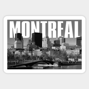 Montreal Cityscape Sticker